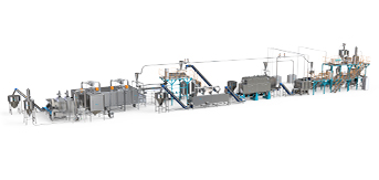 Producción de copos de maíz y cereales para el desayuno