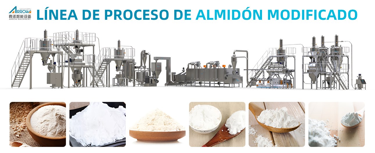 Línea de producción de almidón modificado