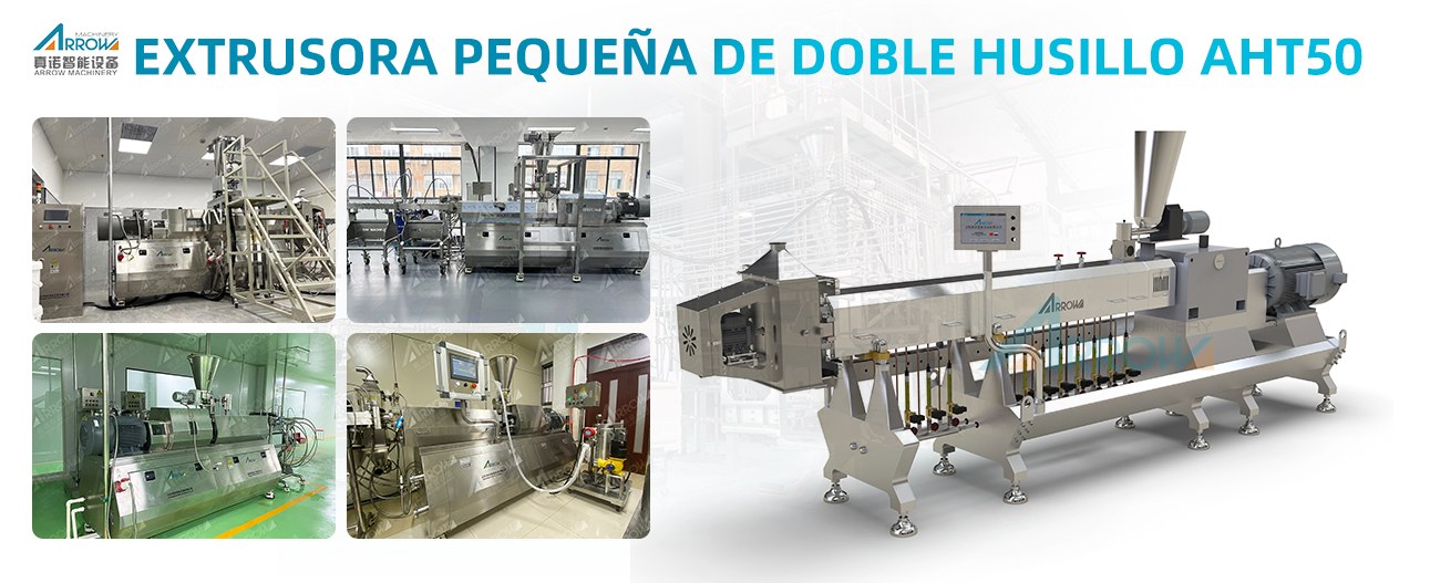 Extrusora de doble tornillo AHT50