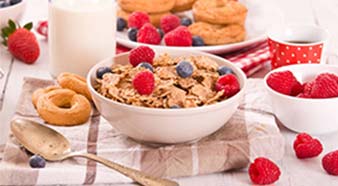 Desayuno listo para comer - Autointroducción de cereales para el desayuno